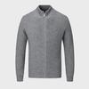 Men's Autumn Stand Collar Slim Fit Knitted Cardigan Sweater - Korean Style