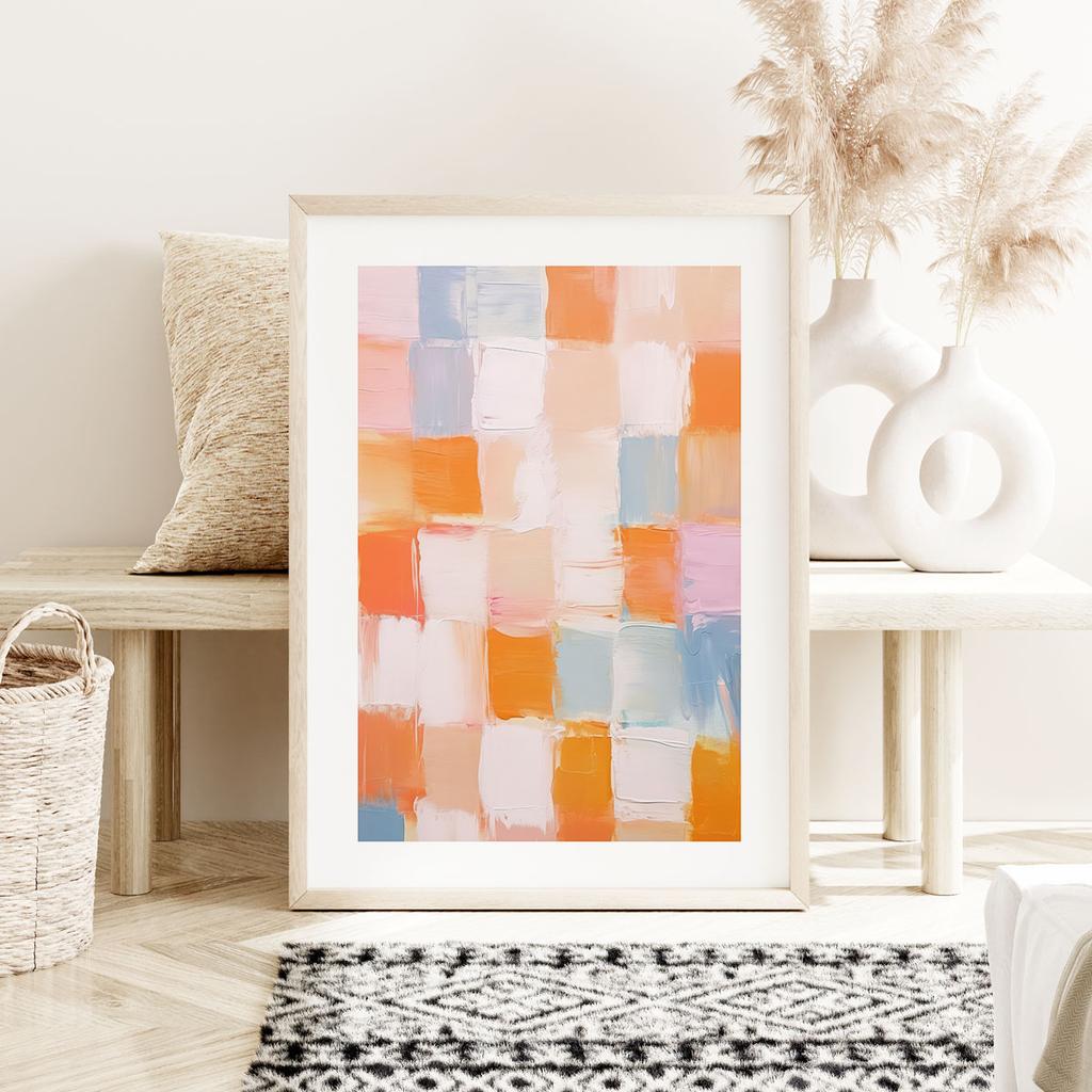 Poster Abstraction Colorful Posters