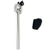 SR SUNTOUR SP12 NCX Suspension Seat Post with Protective Cover VK2298 31.6X400mm, Silver,
