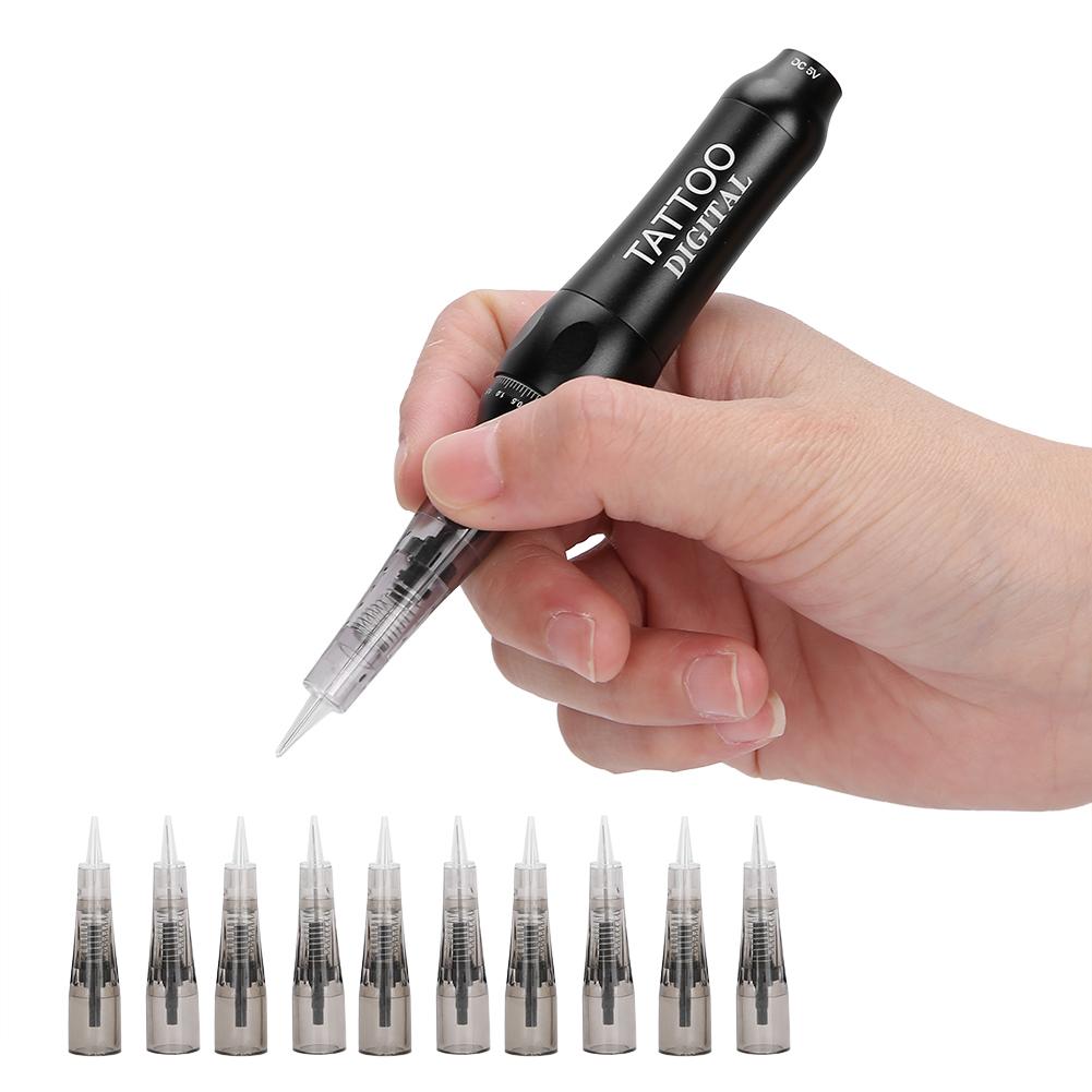 Tattoo Stiftmaschine Semi-Permanent Microblading Tattoo Maschine mit Tattoo Nadel