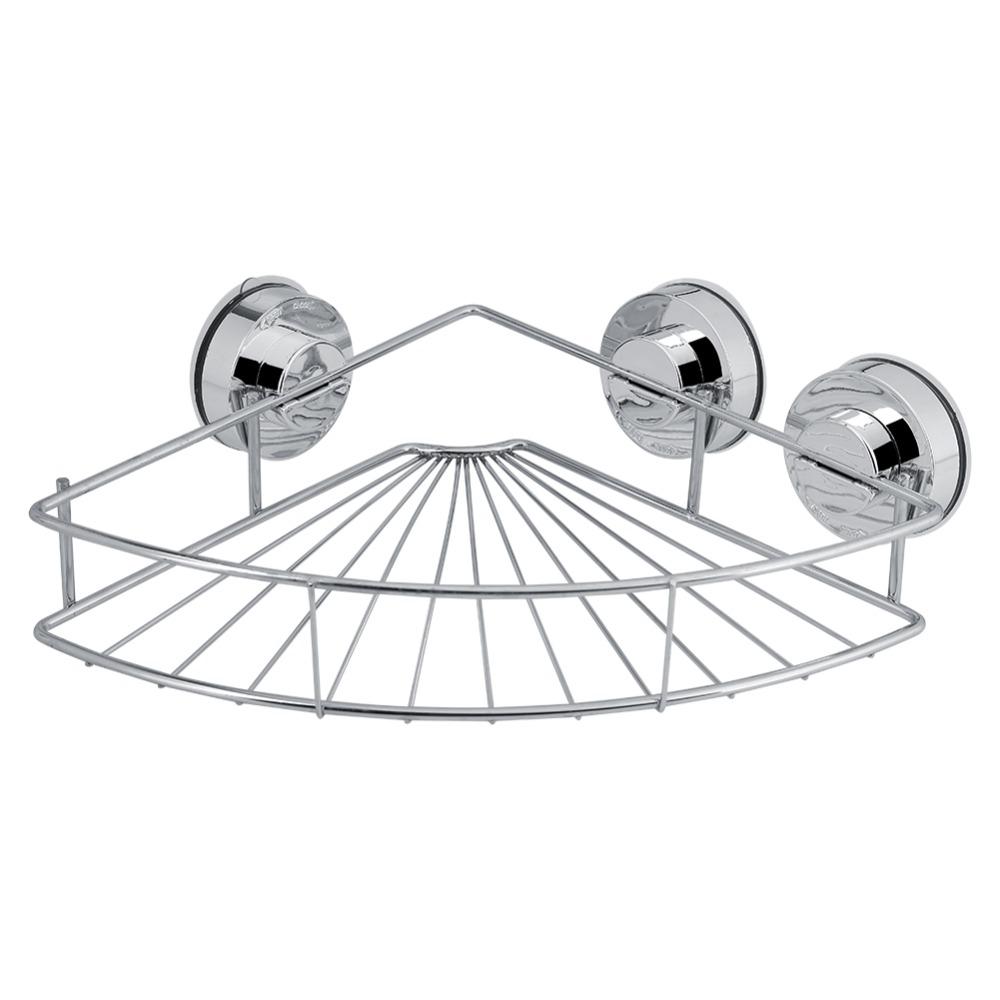 Silver Shower Shelf Stainless Steel Bathroom Shelf Storage Rack Bathroom Shower Kitchen