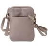 NITORI DECO HOME Vertical Smartphone Pouch CS07 Mocha Water-Repellent Phone Bag with Detachable Strap