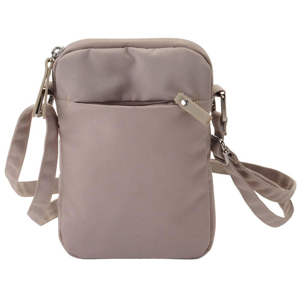 NITORI DECO HOME Vertical Smartphone Pouch CS07 Mocha Water-Repellent Phone Bag with Detachable Strap