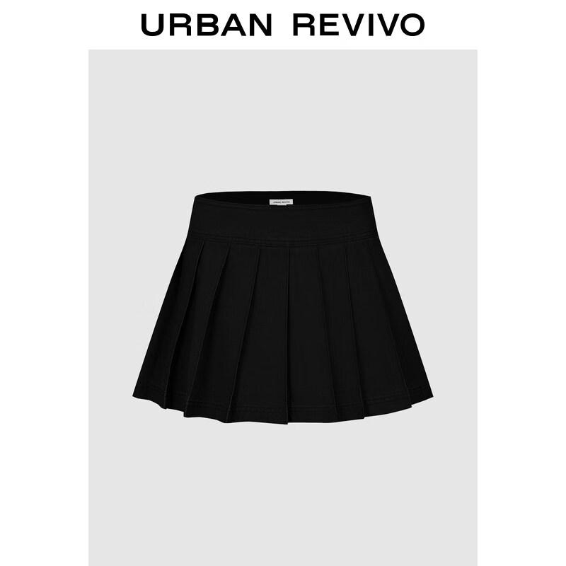 UR2026 Women's Casual Pleated Mini Skirt
