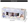 4Rolls Scrapbooking Decorative Tape 60mmX2M Pre Cut Cartoon Girl Sticker Tape for Journal Photo Album Embellishments