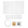 213pcs Reusable Silicone Jewelry Mould Elastic Silicone Casting Mould  Polymer Clay Crafting