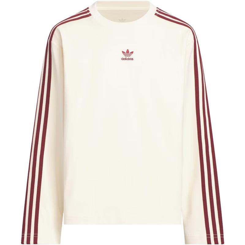 Adidas Boys' Trefoil Basketball Print Long-Sleeve T-Shirt