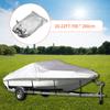 Boat Cover Yacht Outdoor Protection Waterproof Heavy Duty Silver Reflective 300D Oxford Fabric