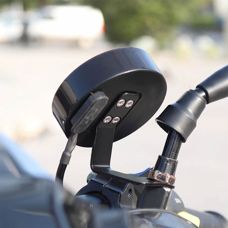 FMTMORFM05 Motorcycle Multimeter, Voltmeter, , Clock, Stopwatch, USB Charging Port, 5 in 1 Small,