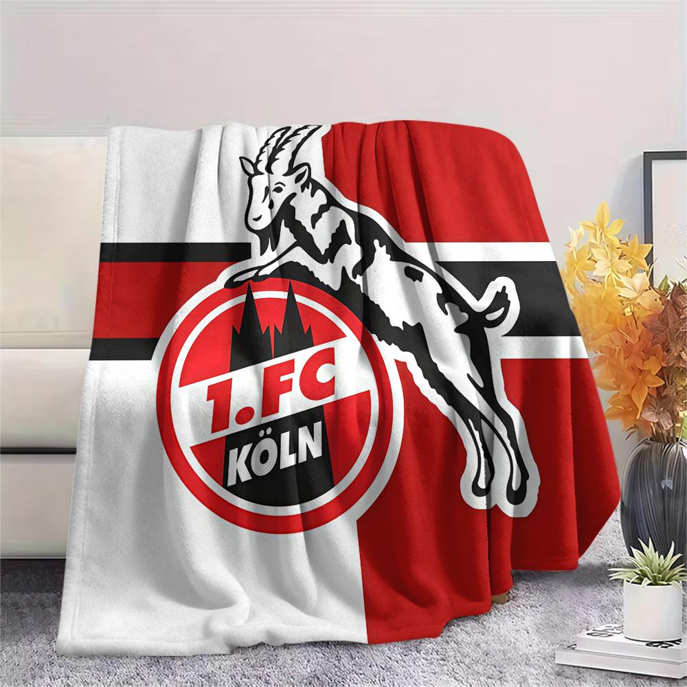 1. FC Köln Flannel Blanket, High quality Comfortable for All Seasons, Home Decor, Warmth and Comfort