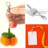 100Pcs Flexible Key Chain Clip 360 Degree Rotating Rotating Key Chain  Keychain Accessories