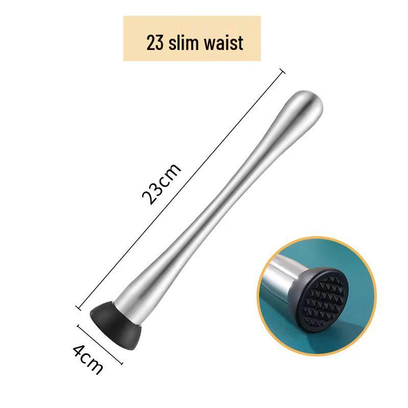 Stal nierdzewna Kruszarka do lodu i wyciskarka w formie pałeczki do koktajli