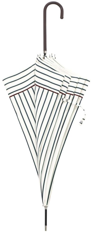 Because Long Umbrella Double Stripe WH B-140113