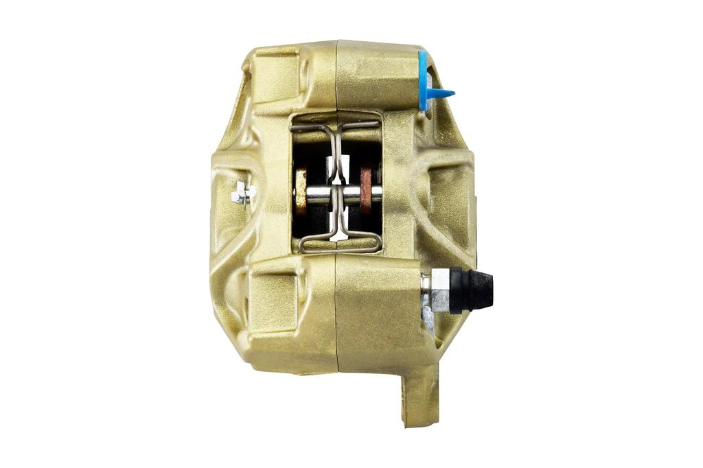 Brembo P2-RS84 2-teiliger Bremssattel, 34, Gold, 20.B852.15