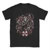 leon s kennedy T Shirt Beach  Cotton TShirts For Men Hip Hop Loose Tee Shirt Short Sleeve Funny Top Tees