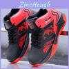 Youth Sneakers With Breathable Pu Leather And Nonslip Rubber Sole For Basketball Play