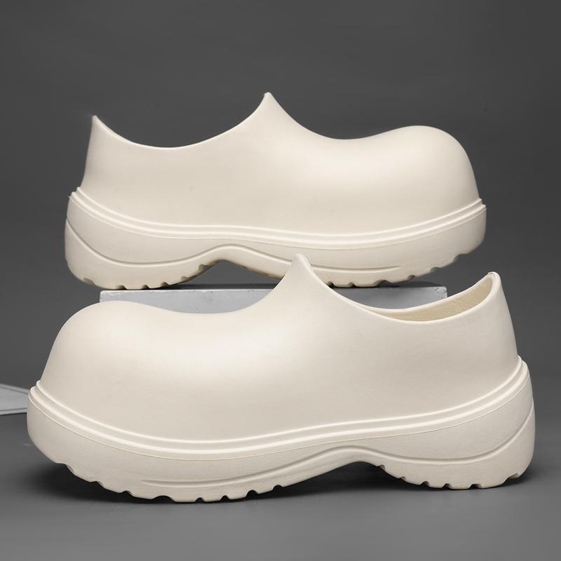 Pánské sandály dřeváky ležérní plážové pantofle protiskluzové duté pantofle boty do vody unisex plavecké sandály barefoot aqua boty domácí žabky kuchařské boty