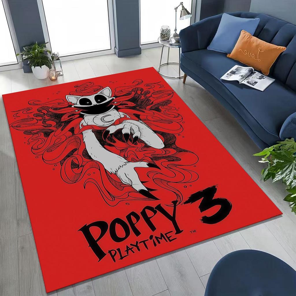 Cartoon S-Smiling C-Critters Craftycorn Catnap Rug for Bedroom Living Room Sofa Home Doormat Decor,Large Kid Non-slip Floor Mat