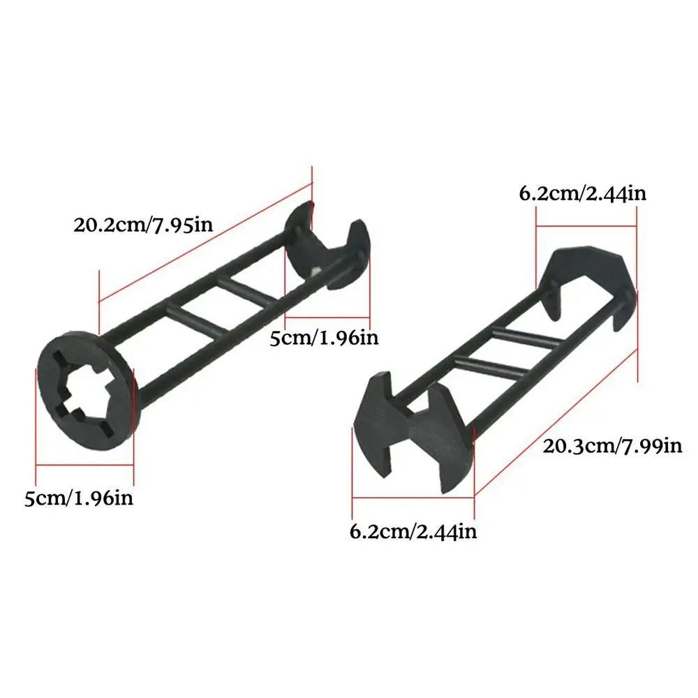 1Pcs Four-Jaw Hex Plumbers Wrench 7 Sizes Sink Repair Wrench Faucet Wrench  for Bathroom Kitchen