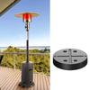 Round Weather Resistant Patios Heaters Accessory Plastic Protective Shield For Garden Heaters Easyly Installation