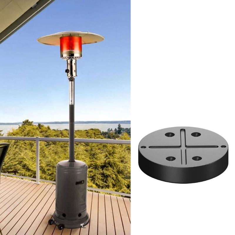Round Weather Resistant Patios Heaters Accessory Plastic Protective Shield For Garden Heaters Easyly Installation