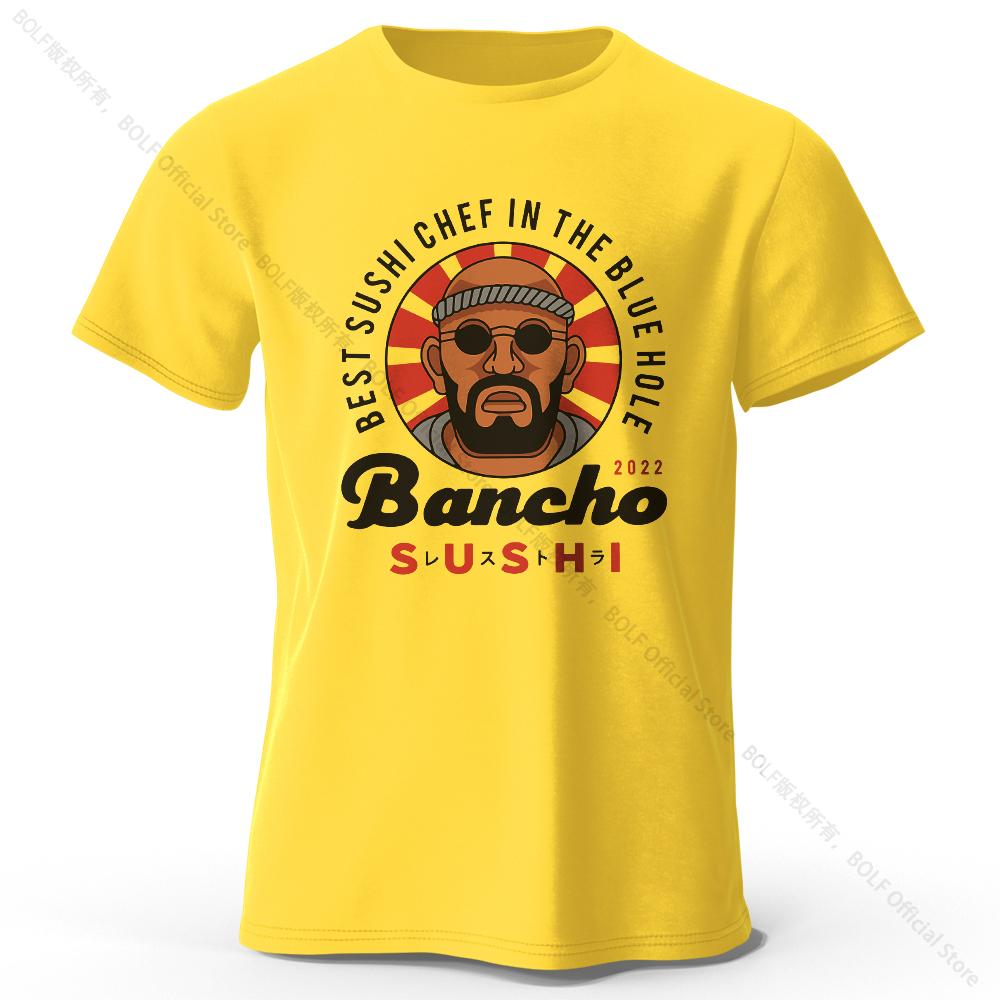 Japanese Ramen Chef Printed 100% Cotton T-Shirt, Soft & Breathable Round Neck Short Sleeve Tee, Unisex Fun & Cultural Style