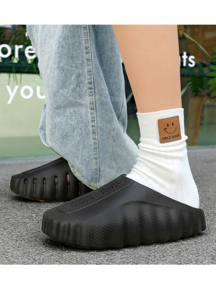 Nuevas Pantuflas para Mujer de Exterior Suaves con Suela Gruesa Chanclas Sandalias Transpirables para Hombre Antideslizantes Pantuflas de Baño Sandalias de Playa de Verano