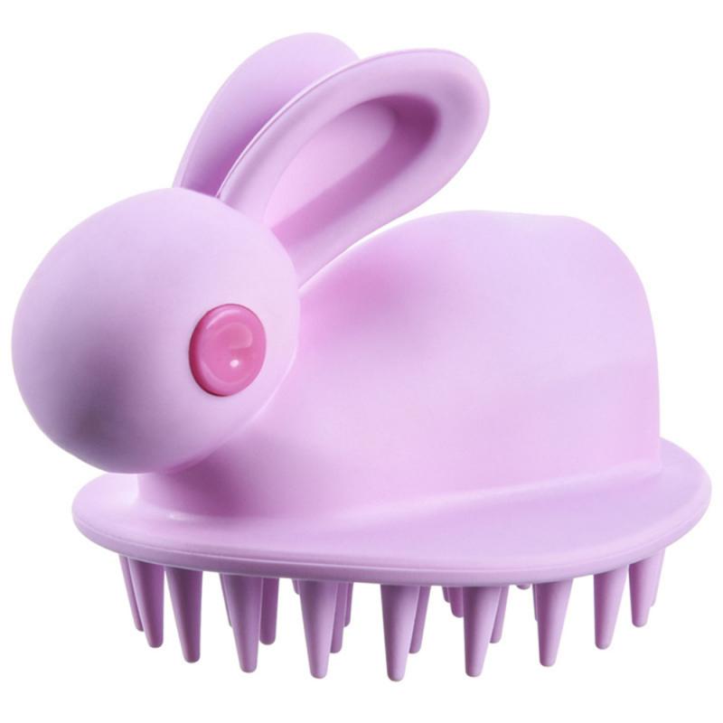 Silicone Shampoo Brush Head Scalp Massage Comb Hair Washing Comb Body Massage Brush Bath Shower Brush Salon Hairdressing Tool