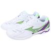 Mizuno Wave Fang Pro White Purple Green Unisex Sneakers Blue 71GA210000