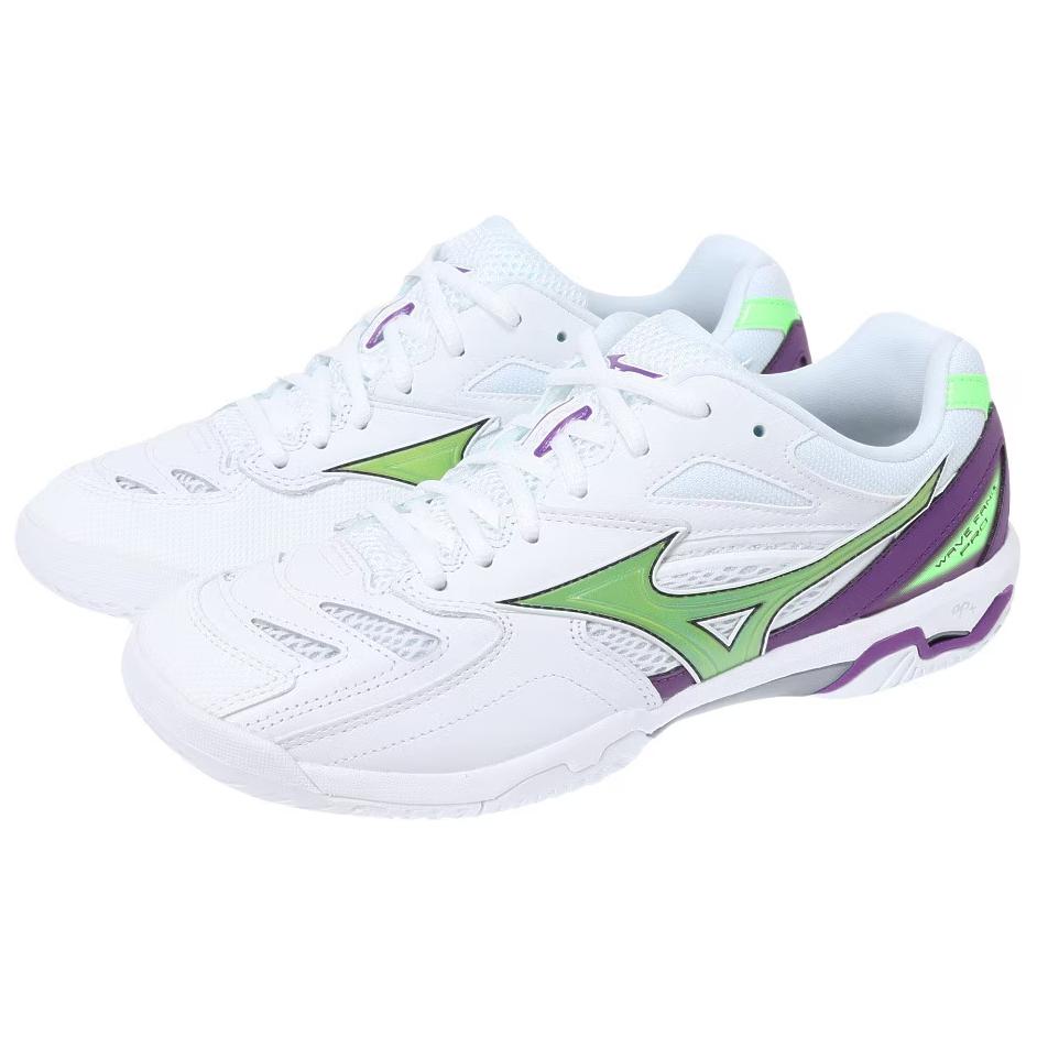 Mizuno Wave Fang Pro White Purple Green Unisex Sneakers Blue 71GA210000