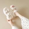 Platform Sandals Female Summer New Fairy Style with Skirt Versatile Not Tired Feet Wide Strip with Buckle Word with Sandals