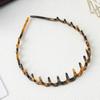 Acetic Acid Face Wash Headband Transition Period Headband Women'S Bangs Broken Hair Card High Cranial Top Wave Sports Hairpin Headband
