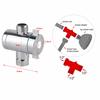 G1/2 Inch Thread Shower Diverter Valve Chrome Finished Bidet Diverter Valve  Bathroom  Use