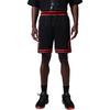 Nike Mesh Diamond Quick-Dry Three-Quarter Sports Shorts Men Shorts Black Red HF9910-014