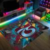 Trabzonspor FC Design Crystal Velvet Carpet Cozy Non?Slip Printed Rug For Bedroom Living Room Entrance