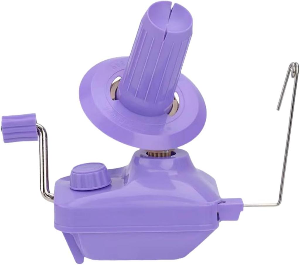 Manual Yarn Ball Winder - Handheld Fiber Wool String Winder For DIY Sewing & Knitting Portable Hand-Cranked Thread Organizer Kit
