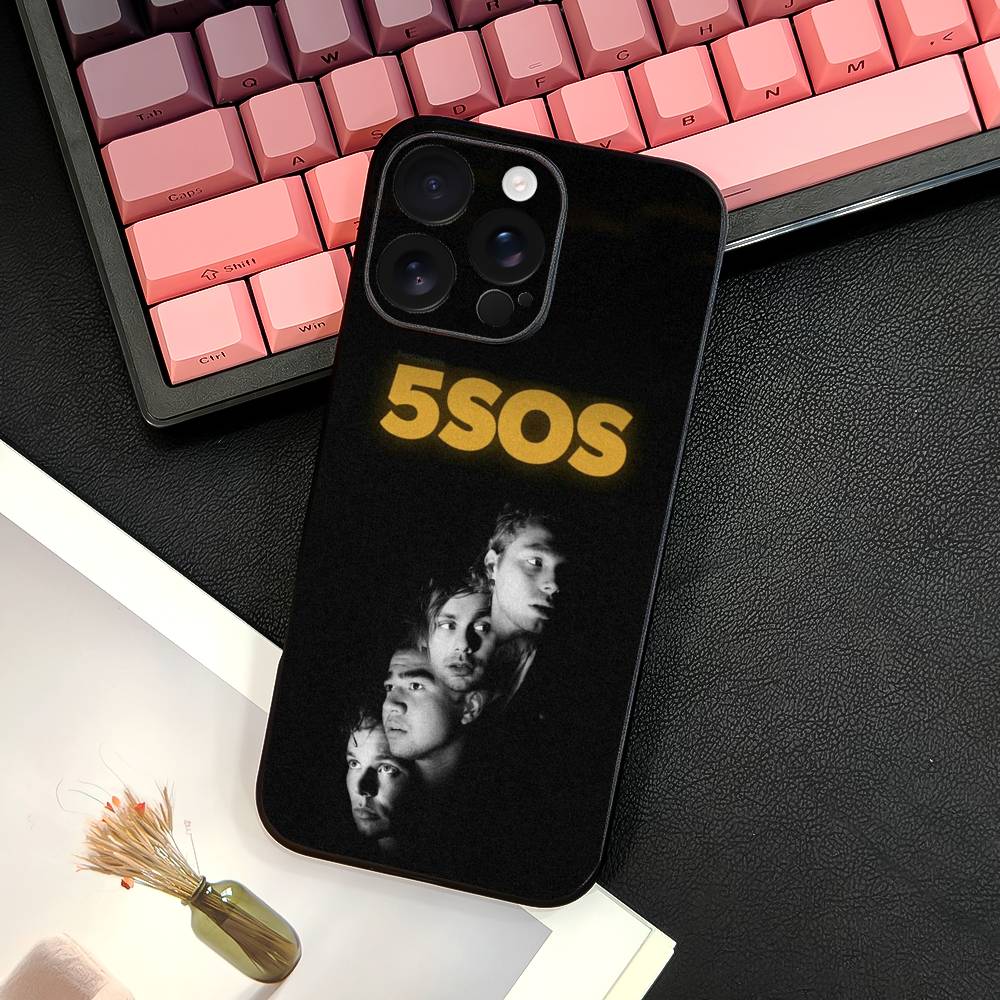 Seconds-of-Summers-5SOS Phone Case For IPhone 16 15 14 13 12 11 PRO MAX PLUS Mini TPU Soft To Skin-friendly Cover