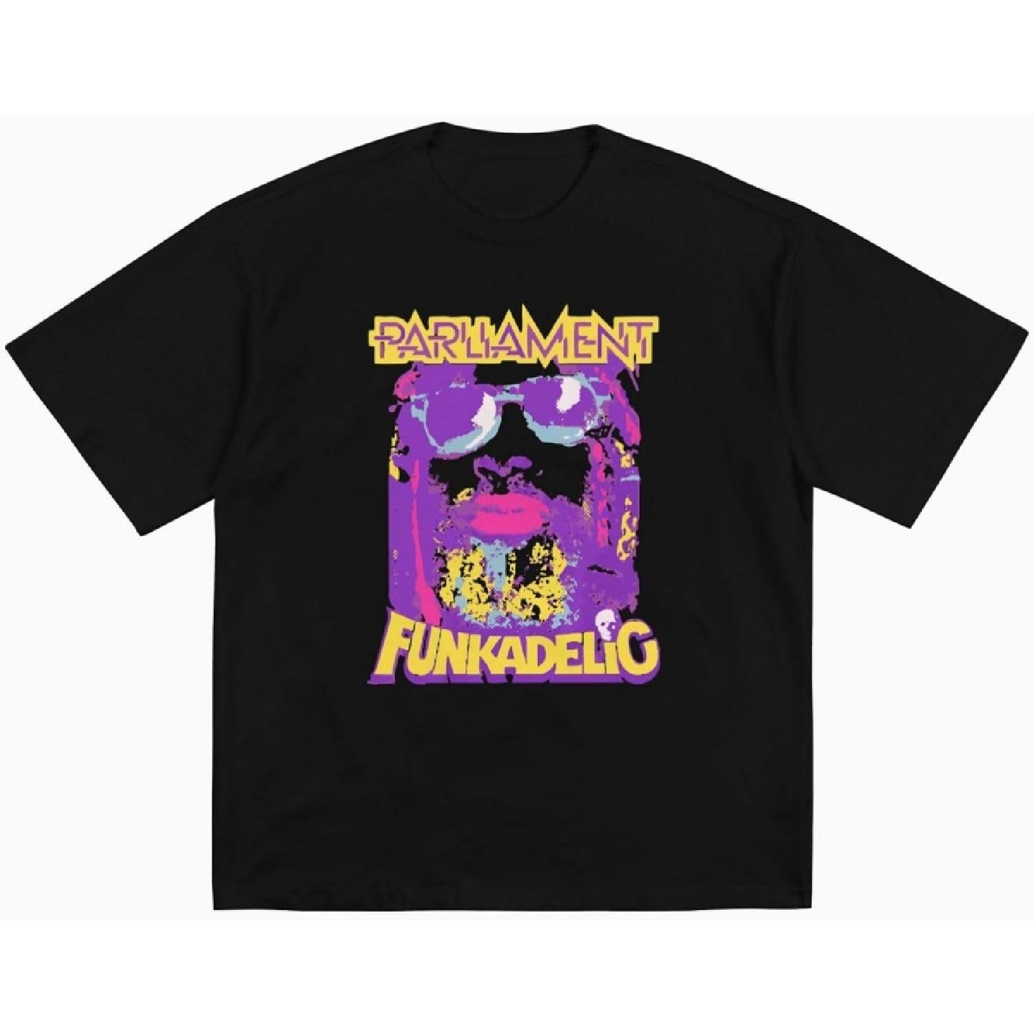 Rashmika T-Shirt for Men and Women Funkadelic Short Sleeve T-Shirt Crew Neck Running Shirts S