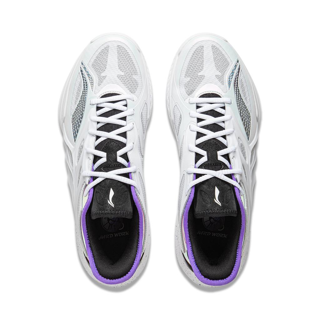 Li Ning Speed 12 Basketball Shoes Men's Low top Standard White ABAV069-2