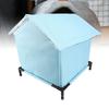 Outdoor Cat House Winter Warm Water Resistant Rainproof Large Space All Seasons   Enclosed Tent Insulated Shelter for Stray Cat
