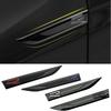 2Pcs for Volkswagen VW R RLINE Polo Golf Jetta Beetle Tiguan Touran Passat T-Roc CC Car Side Fender Strip Sticker Modification