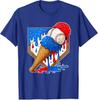 Distressed Baseball Boys Ice Cream Drip Baseball Sons Youth TShirt Summer Fashion Holiday Clothes Game Day Aesthetic Y2k Tees