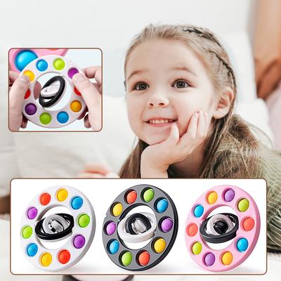 Antistress  Toys 3D Infinite Flip Overturn Fingertip Gyro Bubble S  Toy For Adult Children Push Bubble Gift