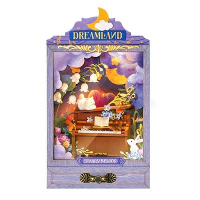 Tsukurundesu® DIY Miniature House Dollhouse Secret Garden Series (Dreamland) with Japanese Instructions