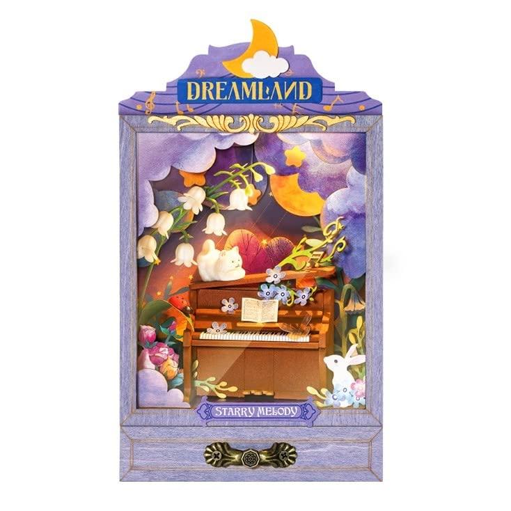 

Tsukurundesu® DIY Miniature House Dollhouse Secret Garden Series (Dreamland) with Japanese Instructions