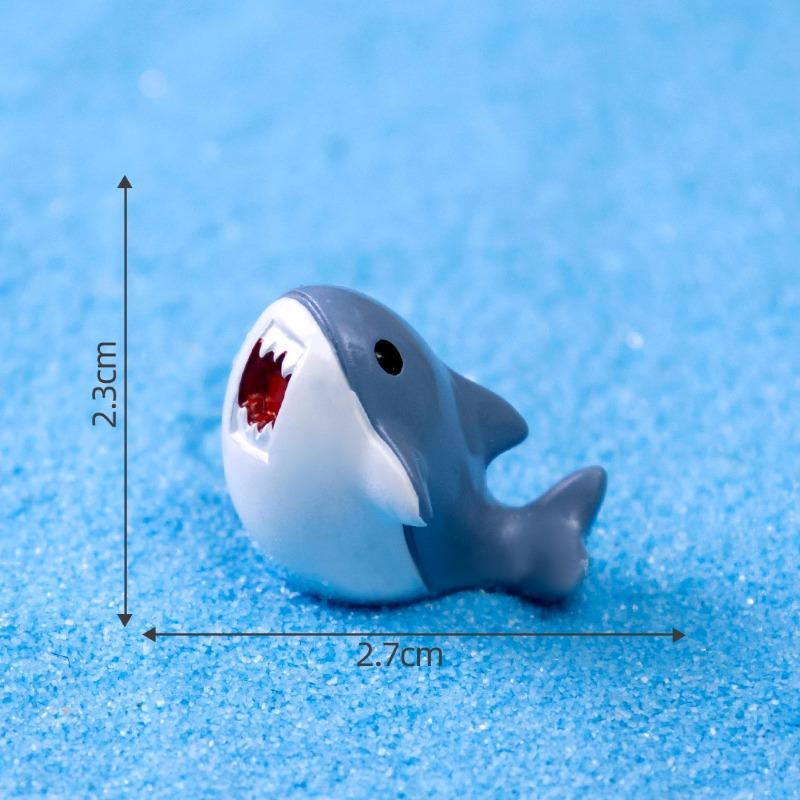 

Микроландшафт Милые Акулы Маленькие Черепашки Морские Животные Милые Аквариумы Ландшафтные Декоративные Аксессуары Маленькие Украшения 6#