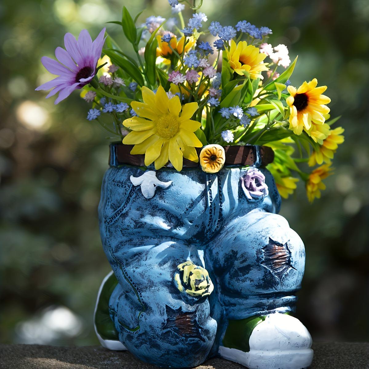 

Садовое искусство в скандинавском стиле, декоративная скульптура-цветочный горшок