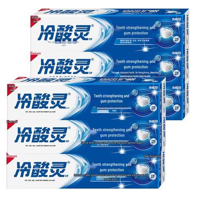 Leng Suan Ling Tuggummi & Tandskydd Mynta Tandkräm, 6-pack