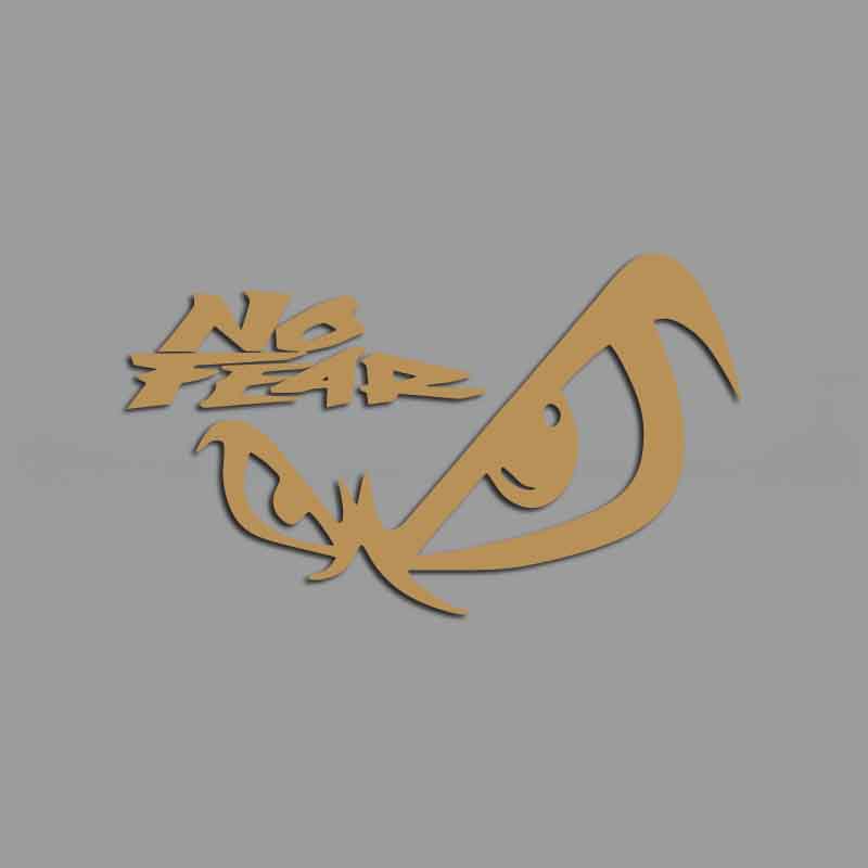 Fearless and Fierce Eyes Creative&funny Stickers for Cartoon Fans&lover,high Quality for Car Trucks Motorcycles &laptops