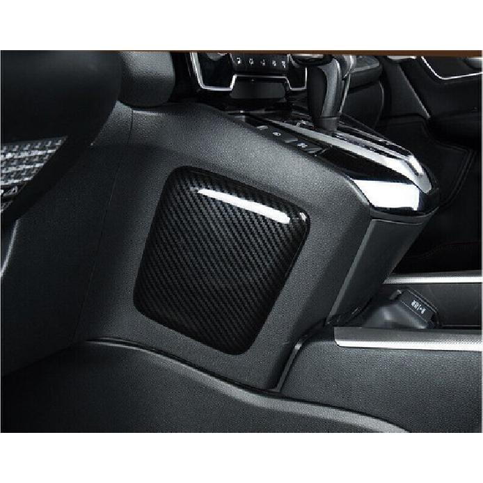 Carbon fiber look Side Central console cover trim FOR HONDA CR-V CRV 2017-